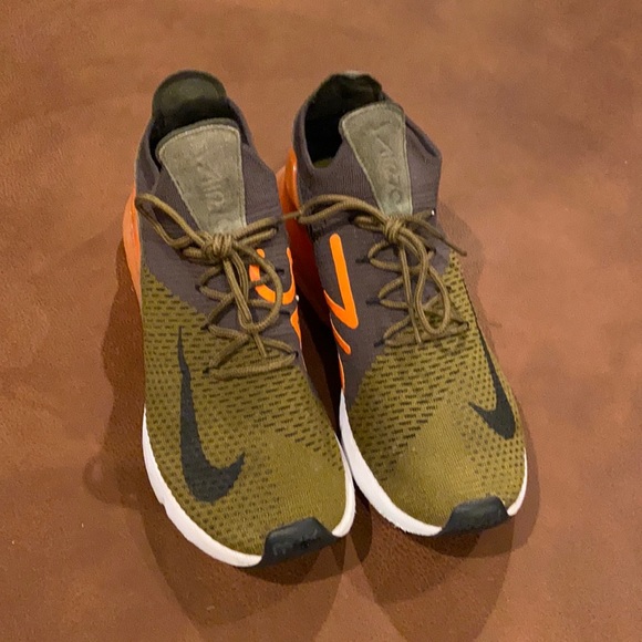 Nike Other - Nike Air Max 270 Flyknit Olive Flak M9/ W10.5
